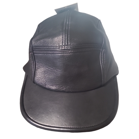 UGG Other - NWT UGG Australia Genuine Leather Cotton Lined Hat Size L/XL - Rare Find
